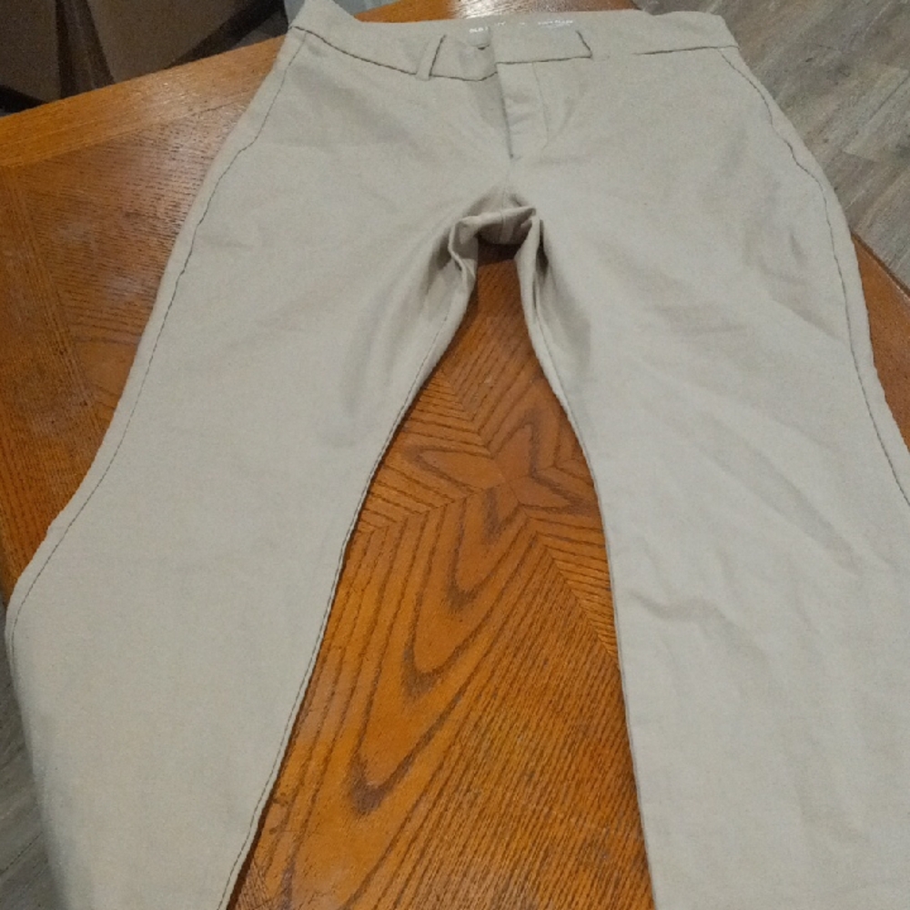 Old Navy Tan Chinos Classic Straight-Leg